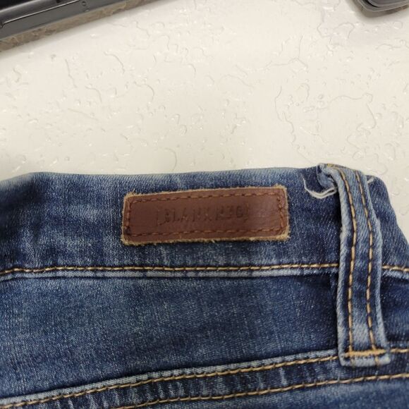 BlankNYC Size 26 Dark Wash The Great Jones High Rise Skinny Distressed Jeans - Picture 9 of 10